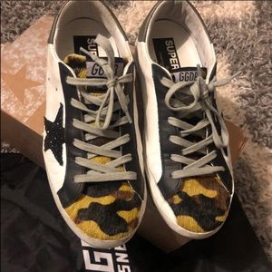 Rare Golden goose 38 white camo